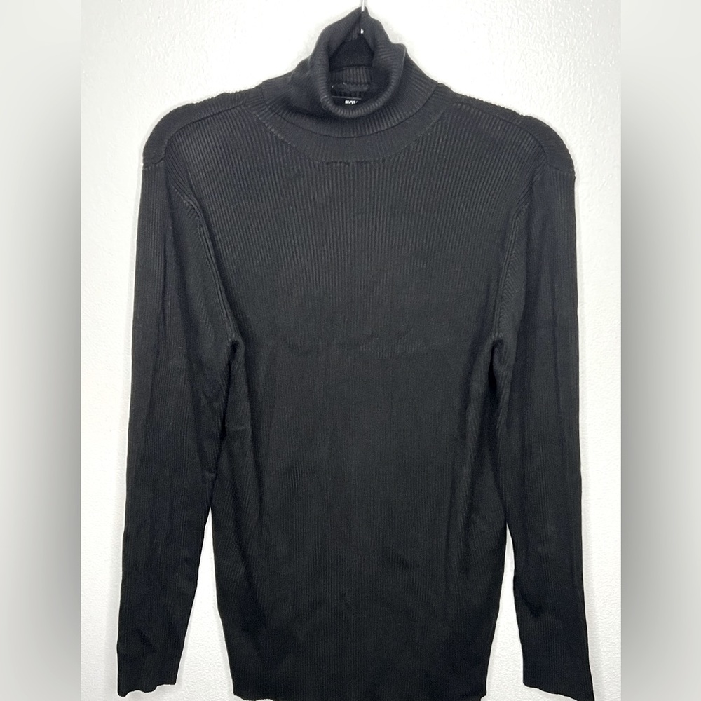 This is a black turtleneck from the FNM collection in a size Large.